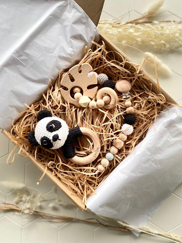 Panda Baby Boy Gift Box - Divine Baby
