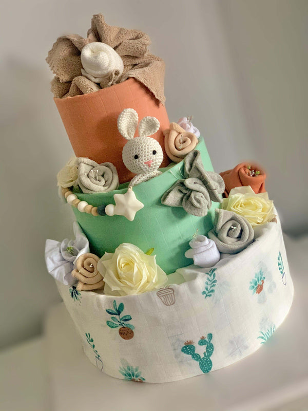 Baby Shower Nappy Cakes — Tiny Tush Baby Cakes